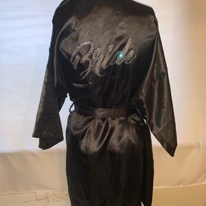 Bride Silk Wedding Robe